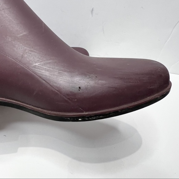Sam Edelman Tinsley Women’s Rain Boot Burgundy Size 9 - Picture 7 of 13